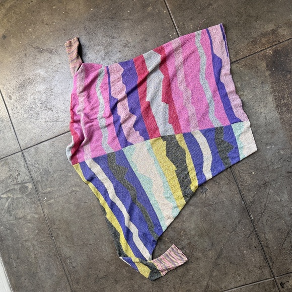 Vivienne Westwood 2017 Crazy Assymetrical Multi Colored Cardigan - Picture 6 of 10